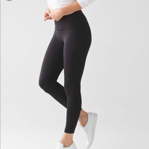 high waisted align leggings 7/8